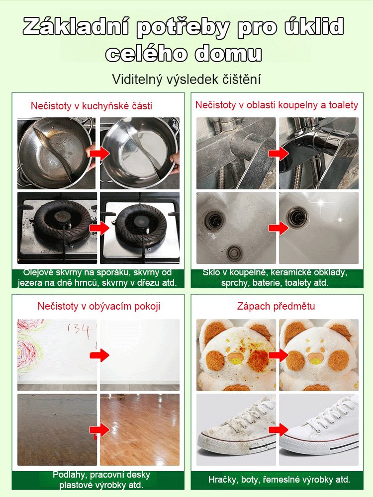 Multifunkční čisticí prostředek