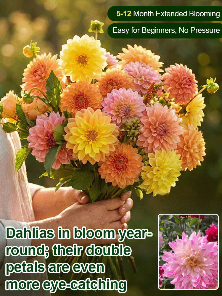 【Přímý prodej】Cibulky jiřin Four Seasons