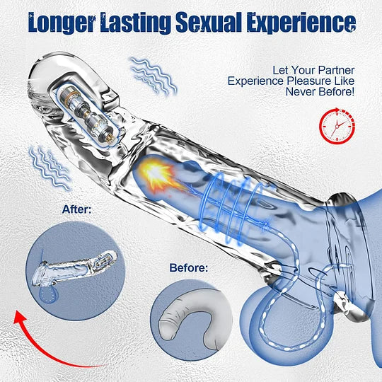 Vibrátor na prodlužování penisu k opakovanému použití – zvětší váš penis, ztvrdne a zvýší váš penis?