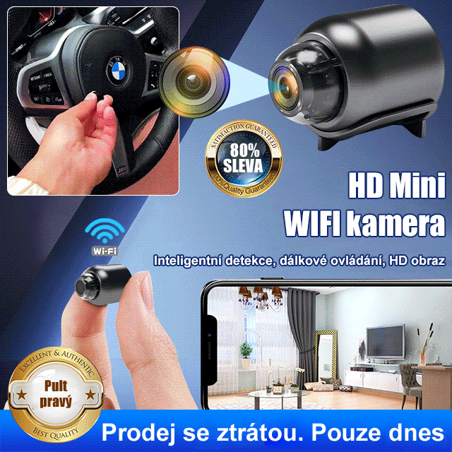 Inteligentní WiFi dálková monitorovací kamera