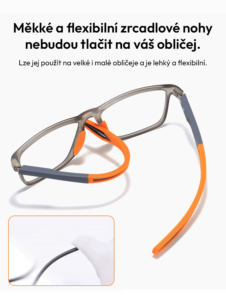 Ultralehké pohodlné brýle na čtení s ochranou proti modrému světlu.