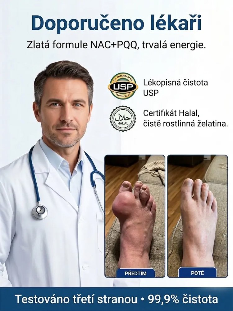 Zmírnění nervové bolesti modrými gumovými bonbóny
