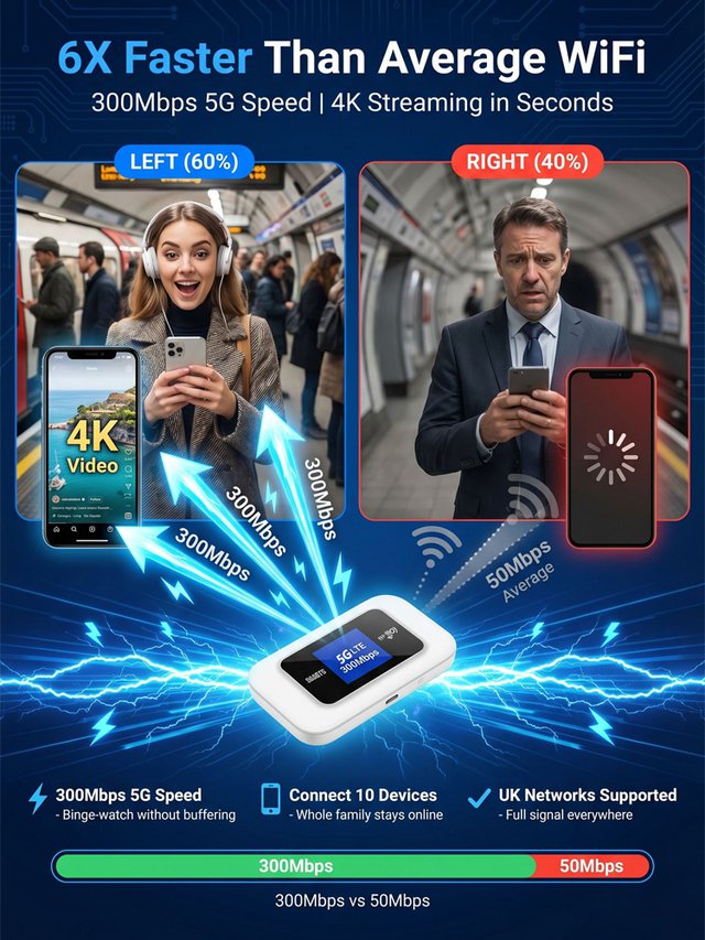 Nová generace rychlé přenosné WiFi