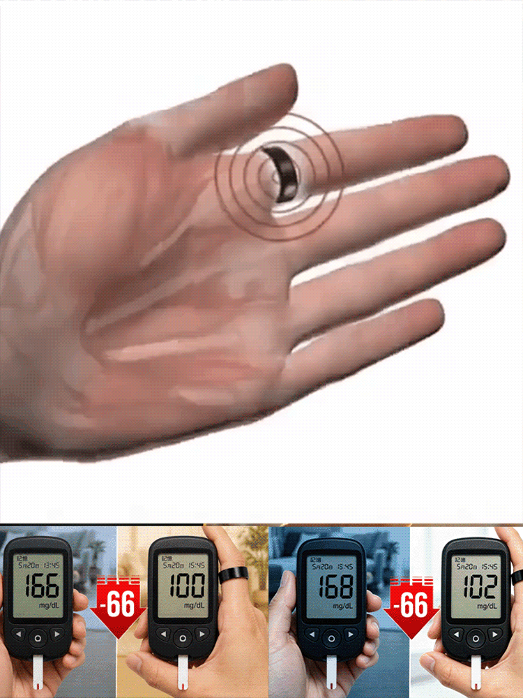 Německý lékařský magnetický prsten pro kontrolu cukru, zabraňuje komplikacím