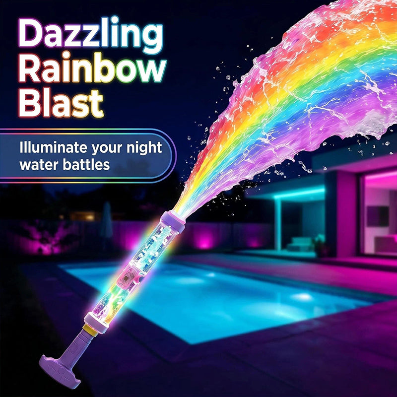 🔥 1+1 ZDARMA (2 ks)✨🌈 Vodní hračka s pumpičkou a LED světlem, které svítí ve tmě💦
