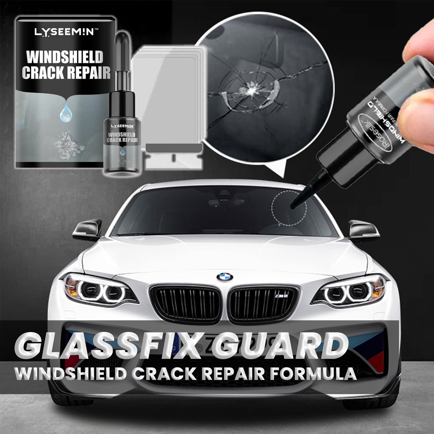 Lyseemin™ GlassFix Guard: Vzorec pro opravu prasklin na čelním skle 2025