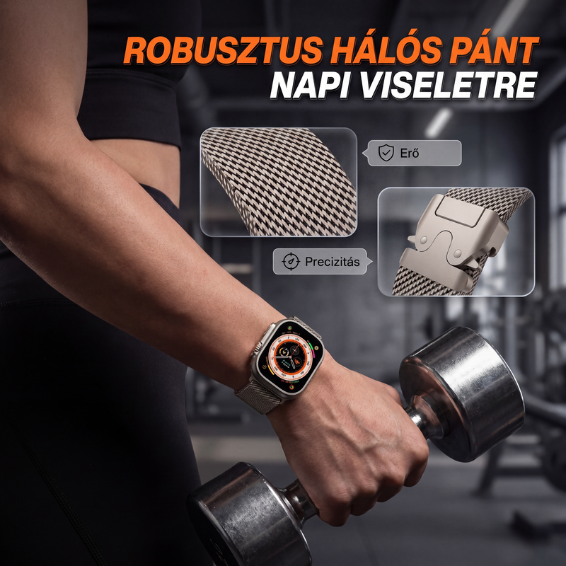 ⌚Řemínek z nerezové oceli – pro Apple Watch