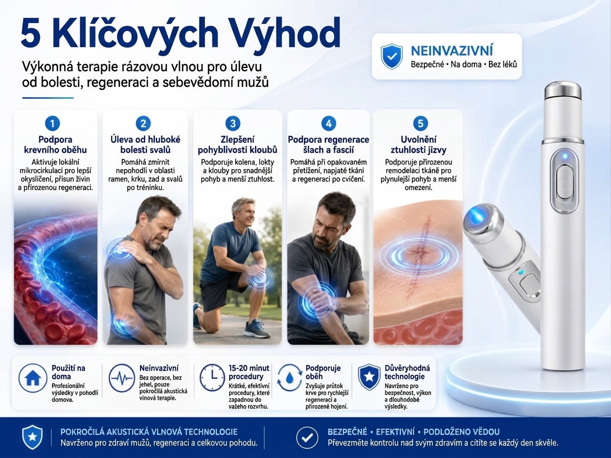 💙Philips®Pokročilá akustická terapie rázovou vlnou může pomoci obnovit zdraví tkáně penisu, zlepšit erekci, výkonnost a mužské sebevědomí a zároveň ulevit od 💪 bolesti svalů, 🦴 stuhlosti kloubů a 🦵 problémů se šlachami.