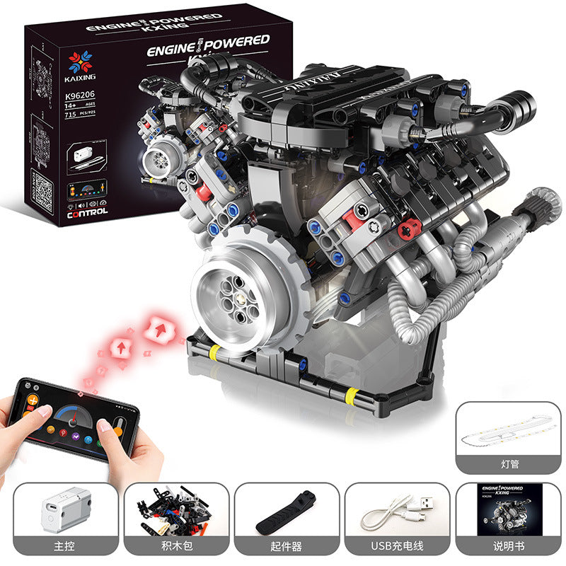 🔥 Řvoucí motor V8!