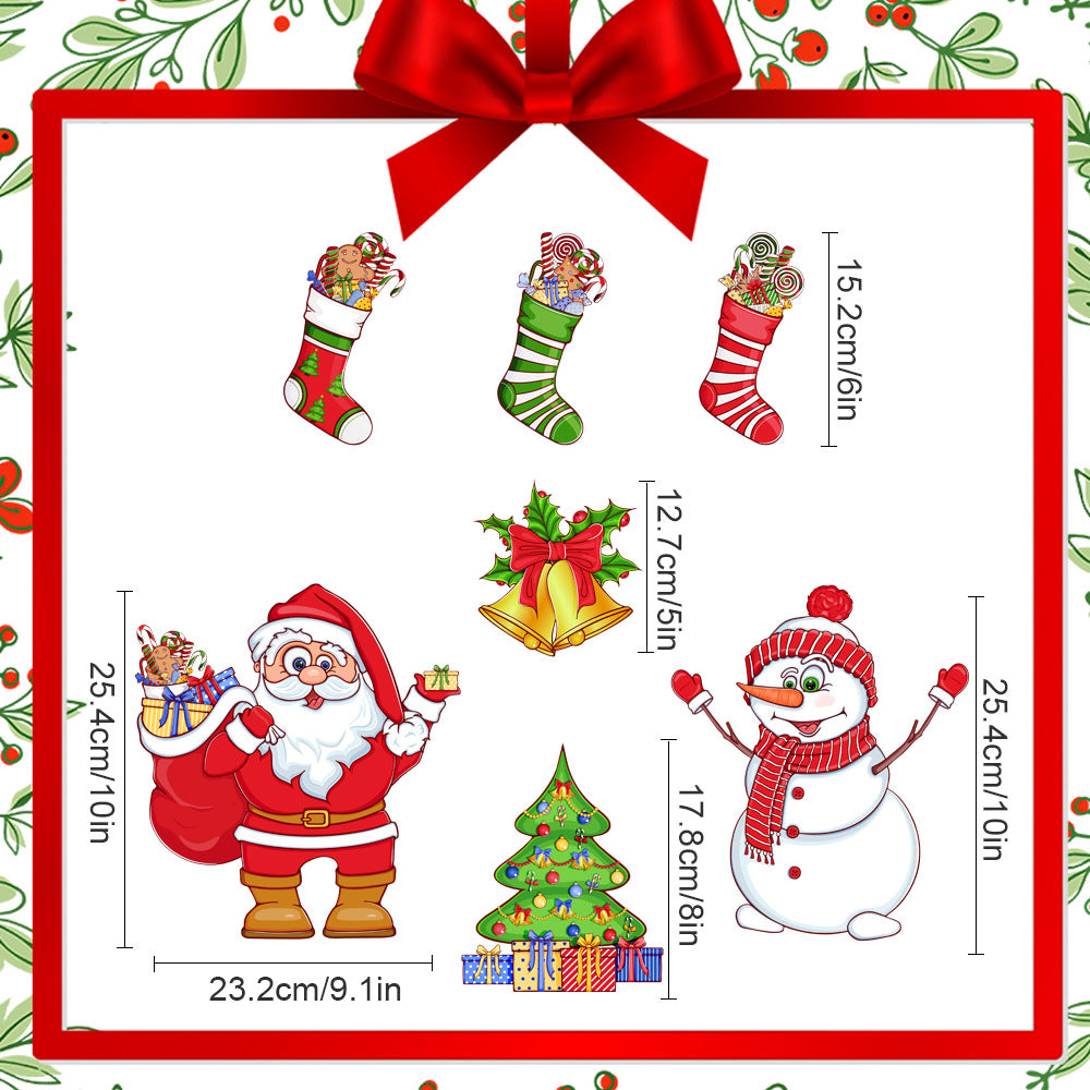 🎁🎅 Magnetická nálepka s vánoční tématikou🎄