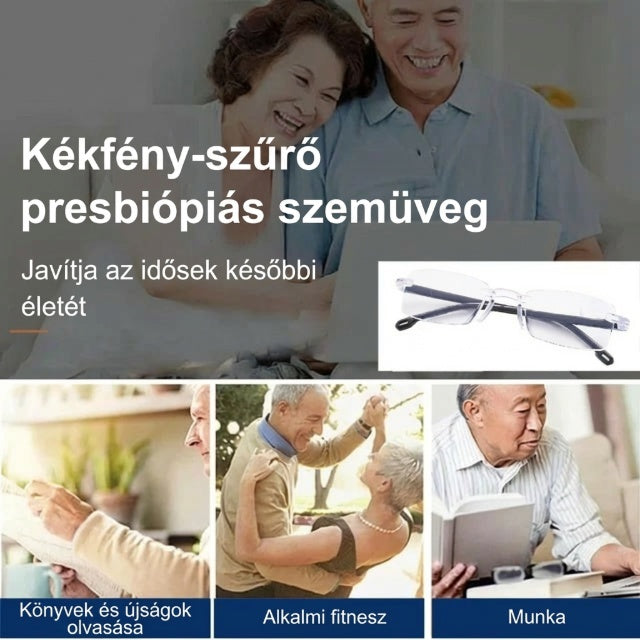 🔥1+1 zdarma🔍👀 Ostré vidění na blízko i na dálku | Čtecí brýle s automatickým zaostřováním👓