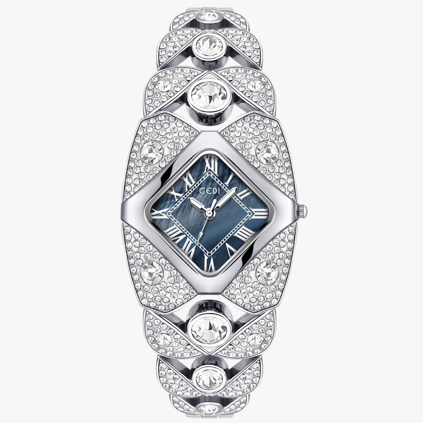 Callie | Dámské hodinky Elegance 2025 s lehkým diamantovým pouzdrem a voděodolným designem