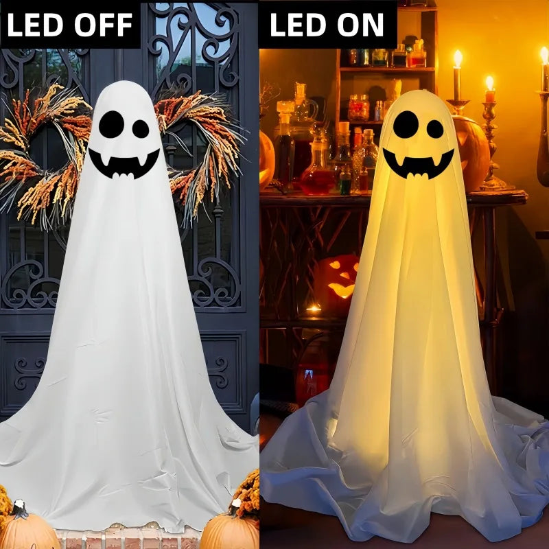 Závěsné hororové rekvizity se světly pro Halloween