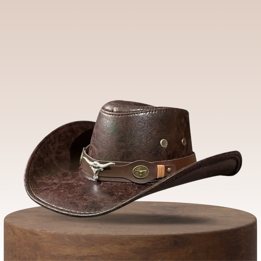 🤠 Vintage kovbojský klobouk – ikonický styl Divokého západu, ochrana před UV zářením a letní pohodlí