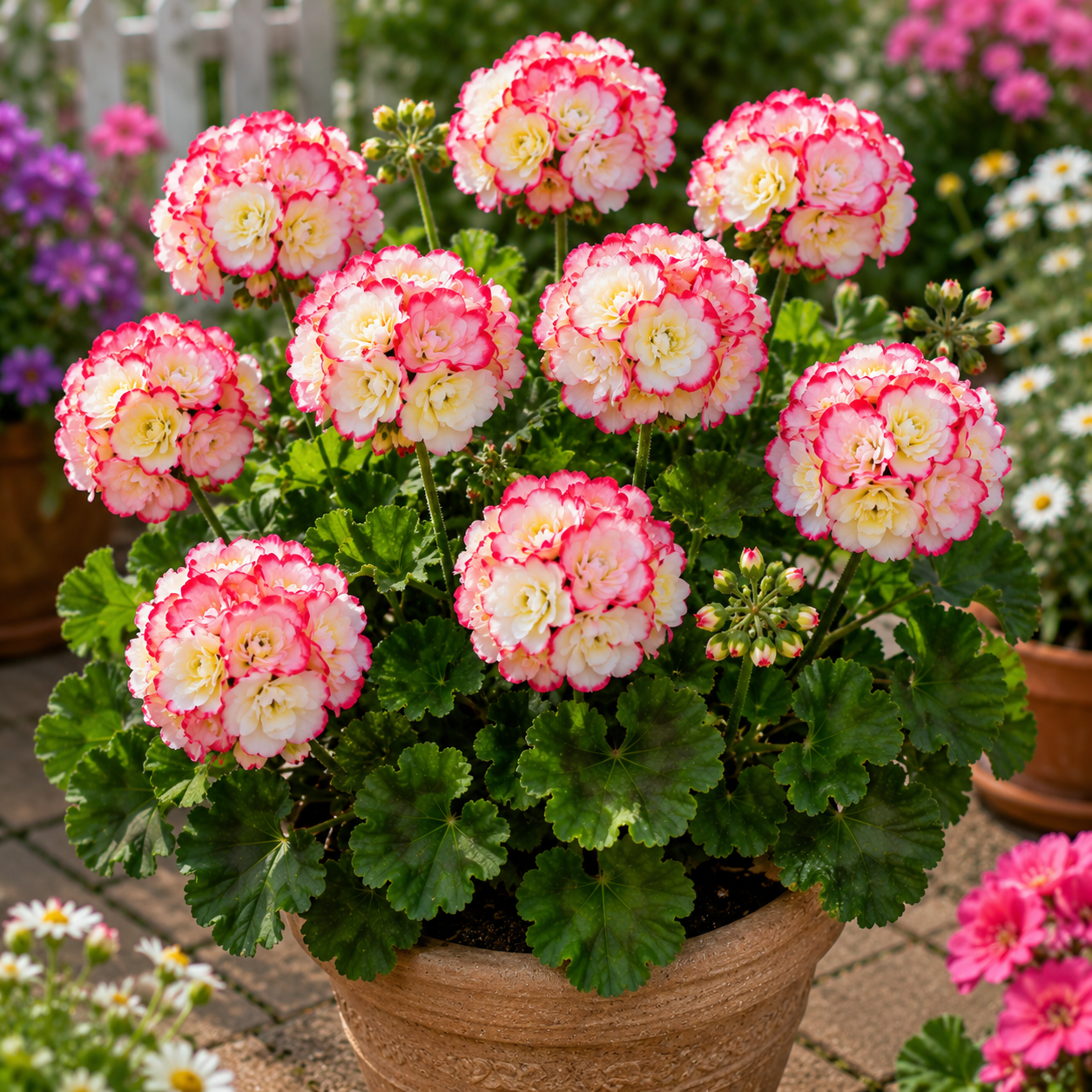 💜 Semínka obřího pelargonie Pom-Pom