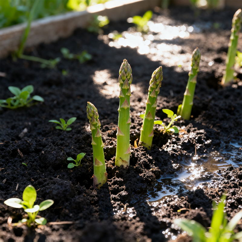 🌱 Vypěstujte si vlastní chřest ze semínka – čerstvý, chutný a s dlouhou trvanlivostí 👑