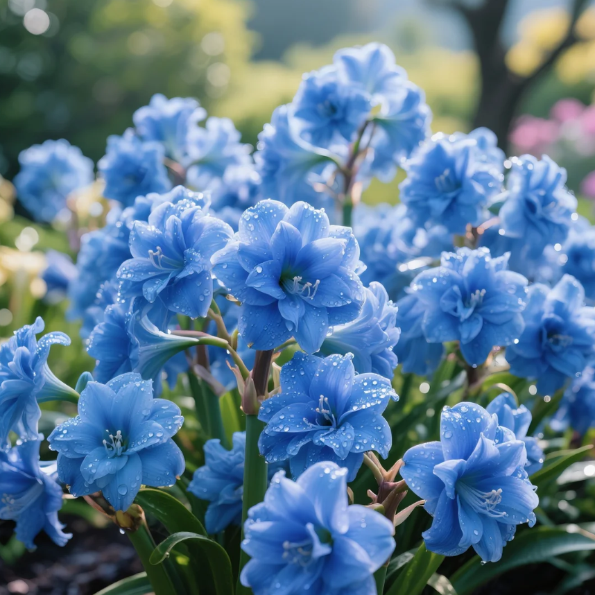 🌺Dvojité cibule amarylis s květinovou vůní – kvetou za 40 dní