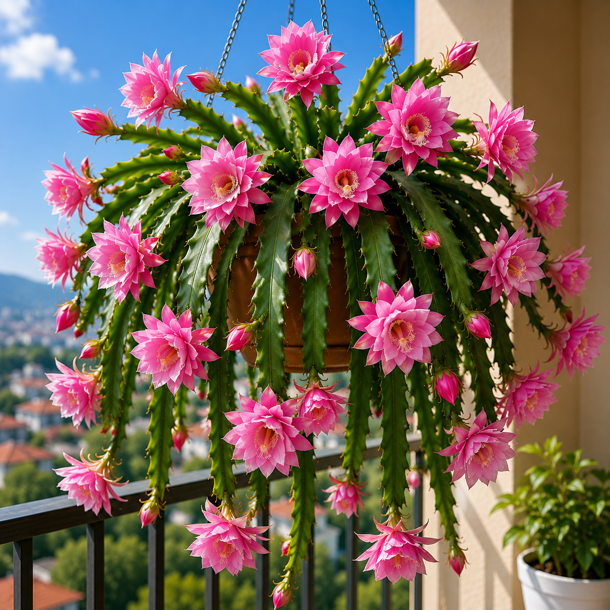 💫 Vzácný kaktus orchideje Epiphyllum 🌸 Vzácná květina, kterou každý obdivuje