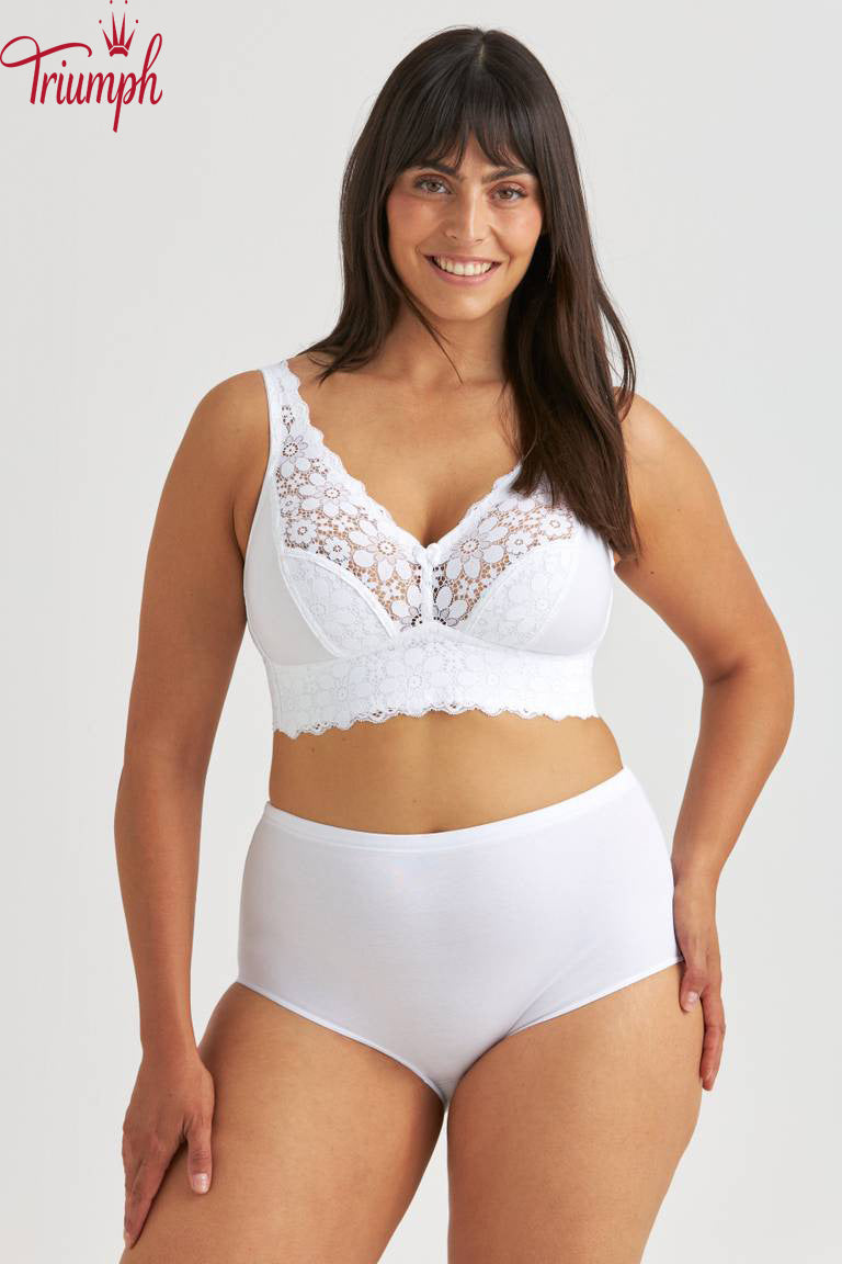 Triumph - Krajková podprsenka bez kostic (balení 3 ks)