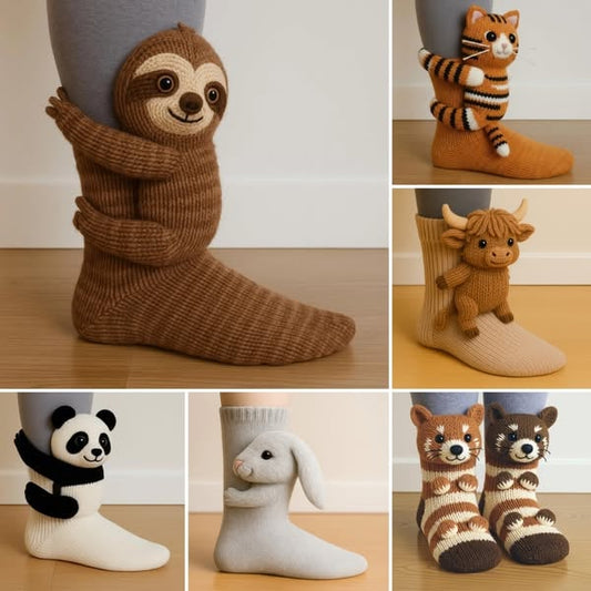 🔥Žhavý výprodej! Nejprodávanější ponožky se zvířecím potiskem🧦