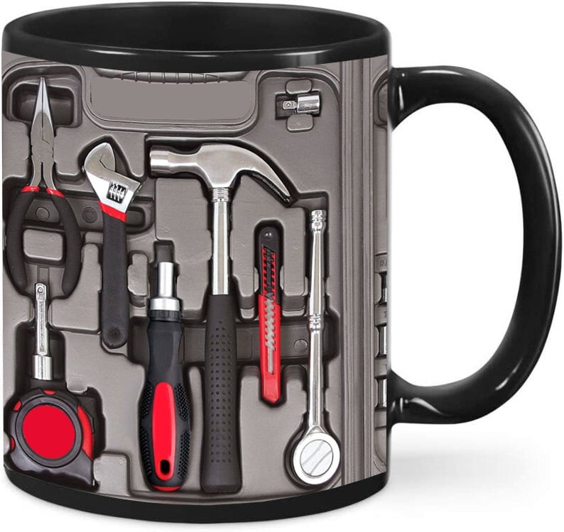 ⚡VÝPRODEJ NA KYBERNETICKÉ PONDĚLÍ🔧⚡Hrnček s nářadím pro mechaniky🍵