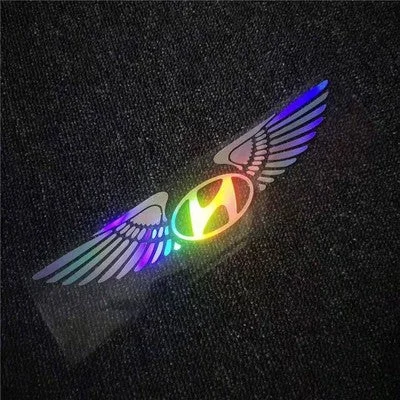 3D laserová nálepka na auto s andělskými křídly ✧4 ks✧