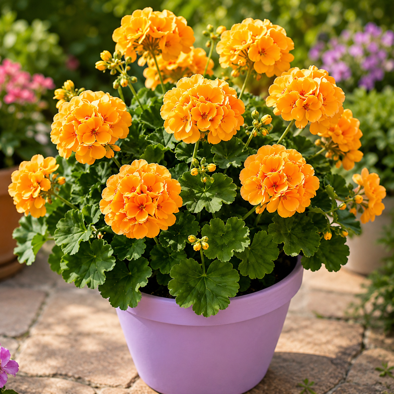 💜 Semínka obřího pelargonie Pom-Pom