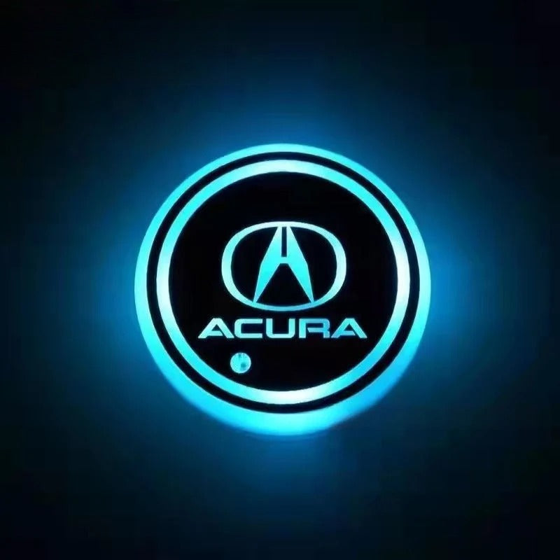 2ks LED podtácků do auta