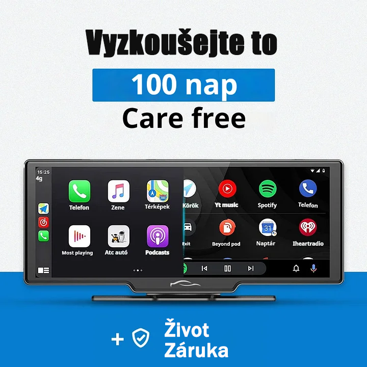 Auto tablet počítač inteligentní audio a video systém (Pro MaxTM model 2025).