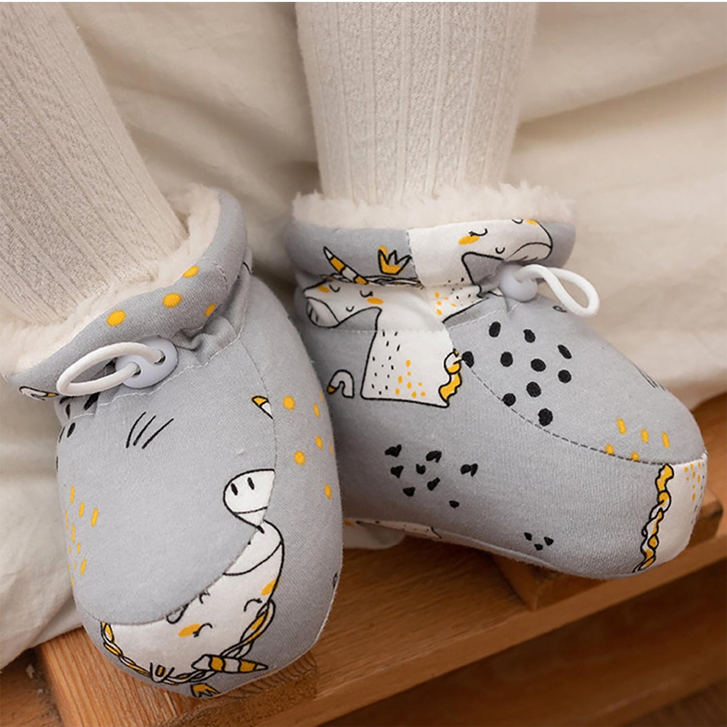 🔥 Časově omezená sleva 50 % ❄️ Teplé kožešinové botičky pro miminka 👶💕