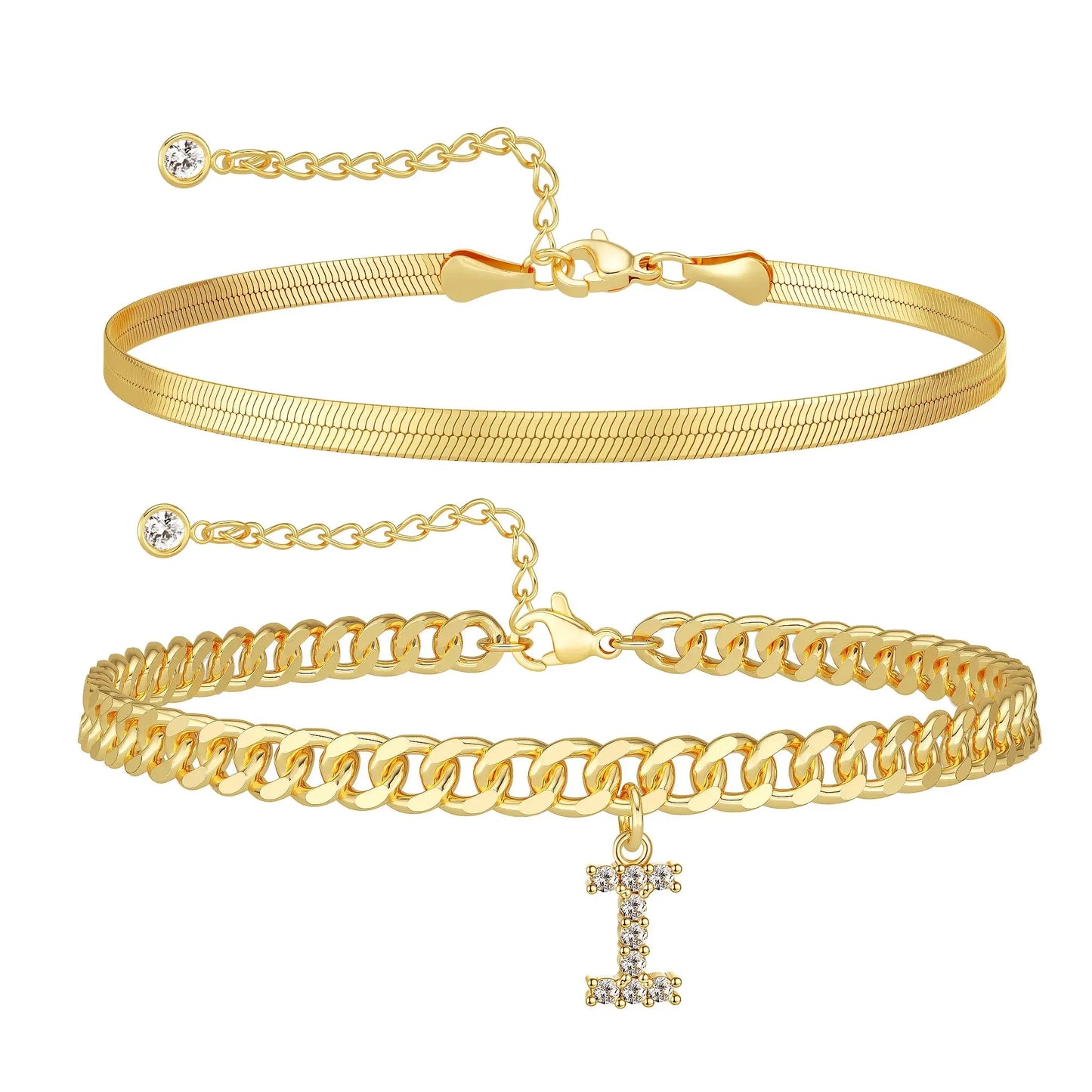 📿✨ Náhrdelník s písmeny - voděodolný, hypoalergenní, perfektní dárek!