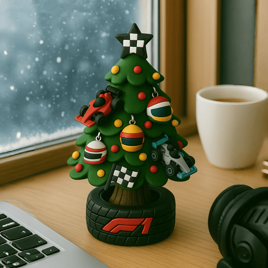 🎄🏎️ Miniaturní vánoční stromeček ve stylu týmu F1