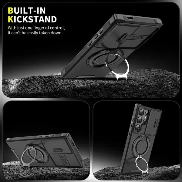 📱Prémiové pouzdro Measurable Armor s výklopným stojánkem pro Samsung Galaxy S Series