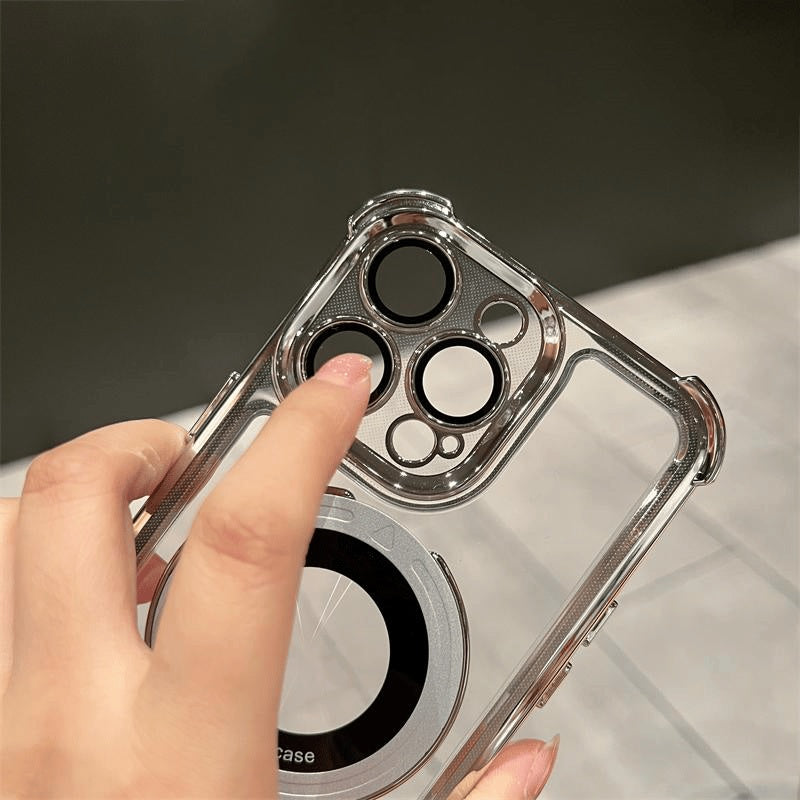 Pouzdro proti pádu s magnetickým držákem pro iPhone
