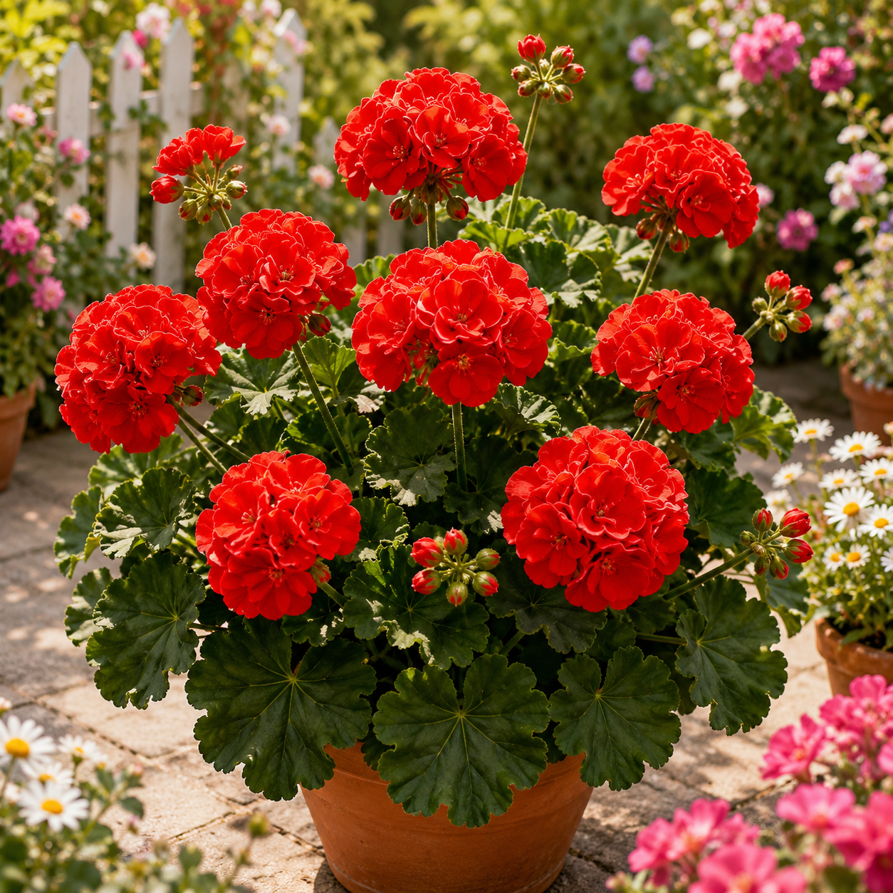 💜 Semínka obřího pelargonie Pom-Pom