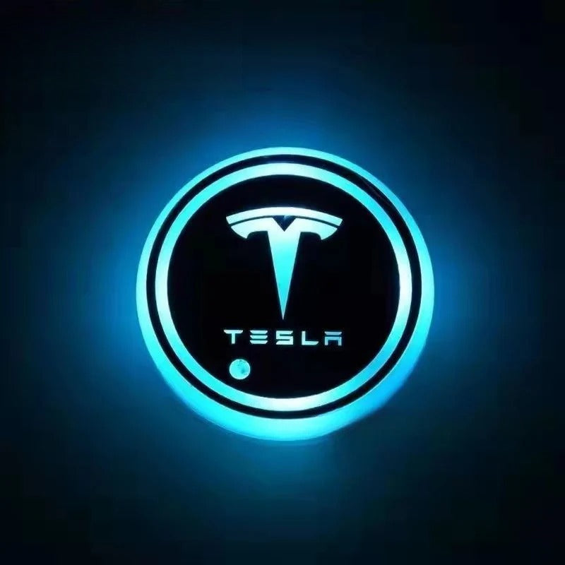 2ks LED podtácků do auta