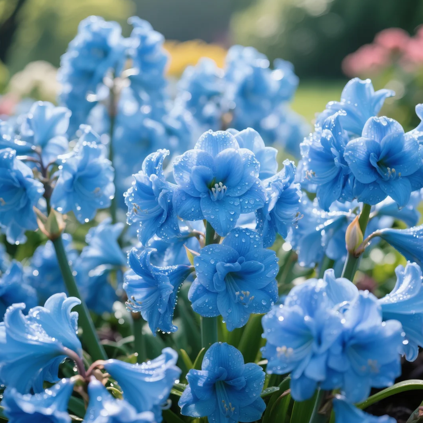 🌺Dvojité cibule amarylis s květinovou vůní – kvetou za 40 dní
