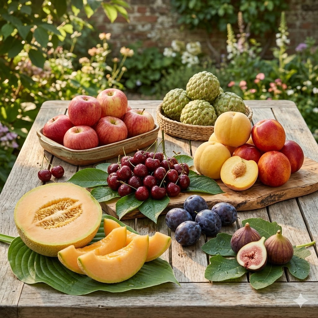 🍃 Série Heirloom Manor: Sada 13 vybraných ovocných semínek (bez GMO) 🌳 – Nejprodávanější produkt