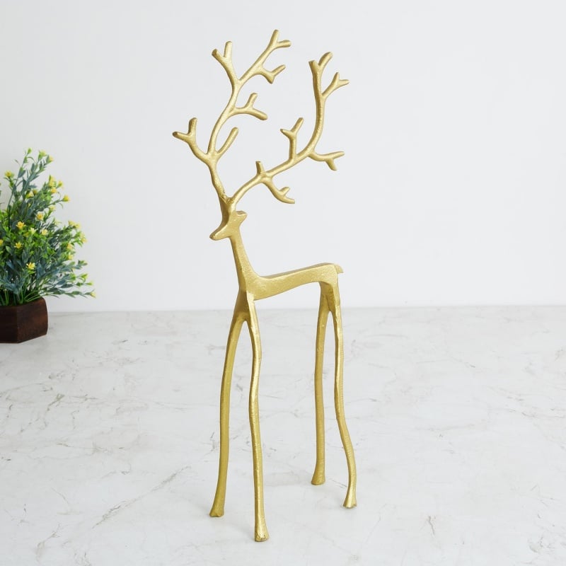 🎅Vánoční bestseller 🦌 Figurka černého soba, vánoční dekorace