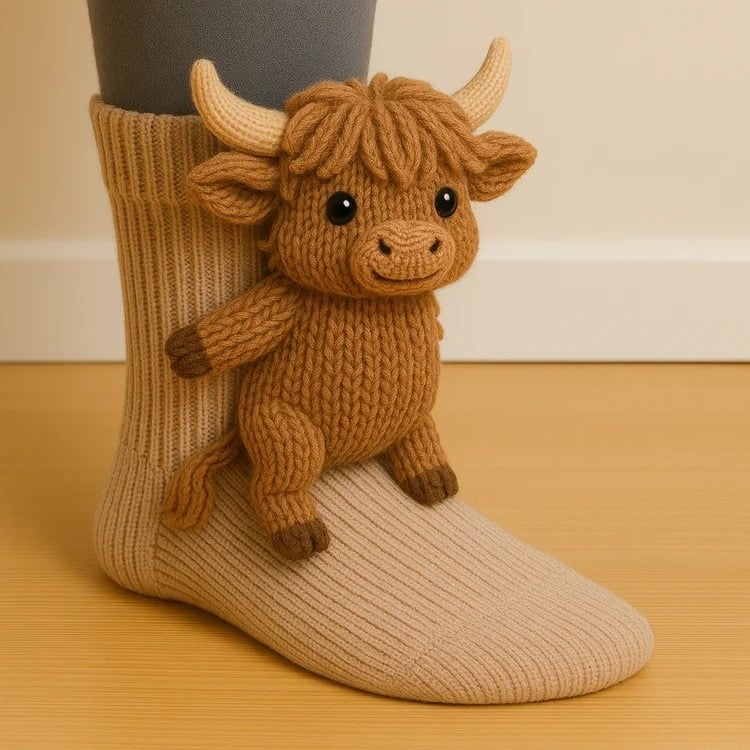 🔥Žhavý výprodej! Nejprodávanější ponožky se zvířecím potiskem🧦