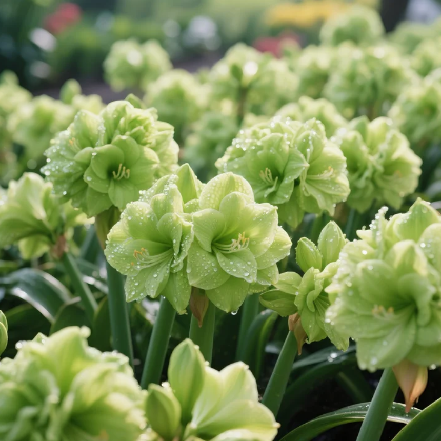 🌺Dvojité cibule amarylis s květinovou vůní – kvetou za 40 dní