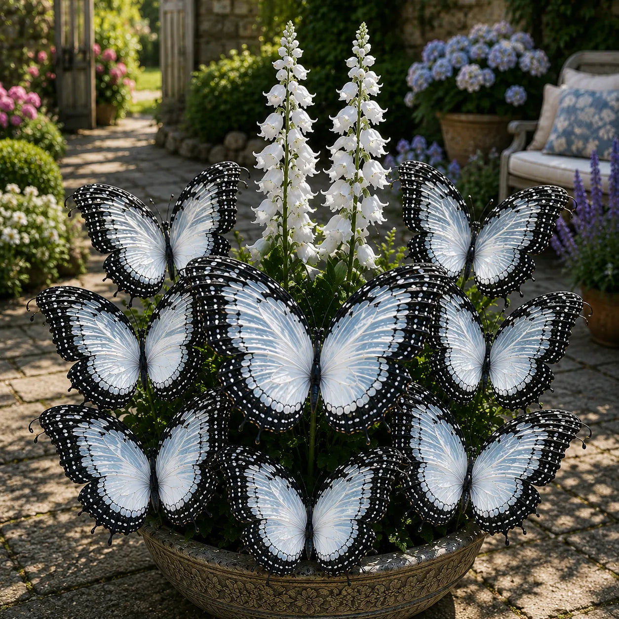 🦋 Cibule hosty Motýlí zahrady - 🌸Hosta, která vypadá jako zahrada plná motýlů