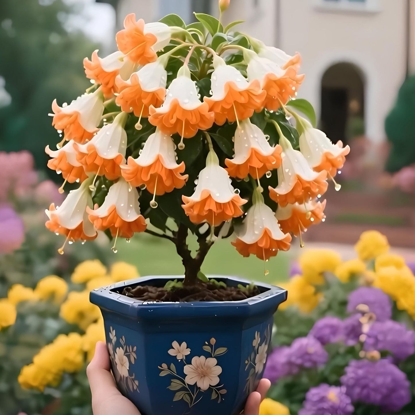 🎐 Proměňte stinná místa s plnými fuchsiovými rostlinami, které se vyznačují sytou barvou a vzdušnými, elegantními květy🪄