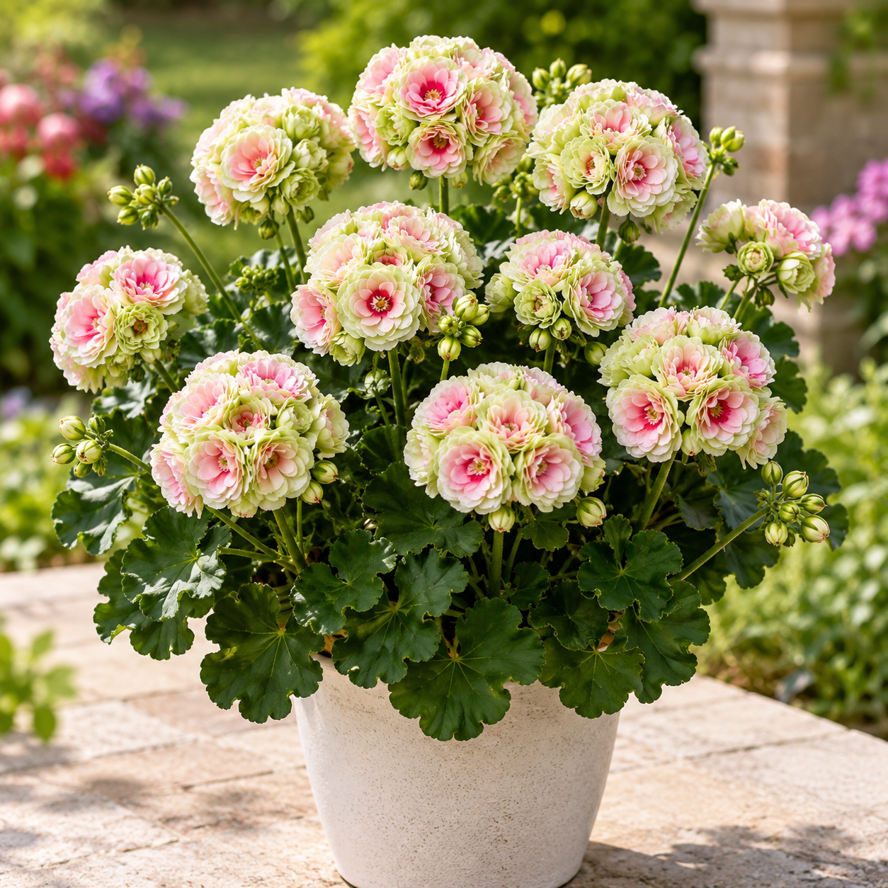💜 Semínka obřího pelargonie Pom-Pom