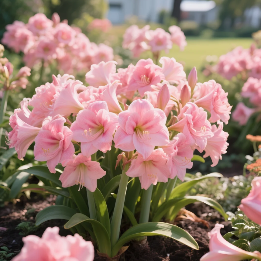 🌺Dvojité cibule amarylis s květinovou vůní – kvetou za 40 dní