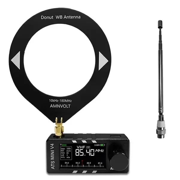 📻Vylepšený rádiový přijímač ATS Mini V4 Si4732 s DSP procesorem pro všechna pásma