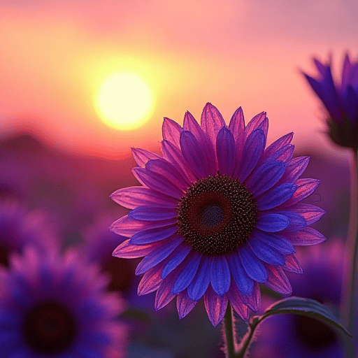 Posledních 8 000 semínek💜 Obří slunečnicová semínka Midnight Sun 🌻 Vzácná odrůda, která dorůstá do výšky 2,4 m a více.