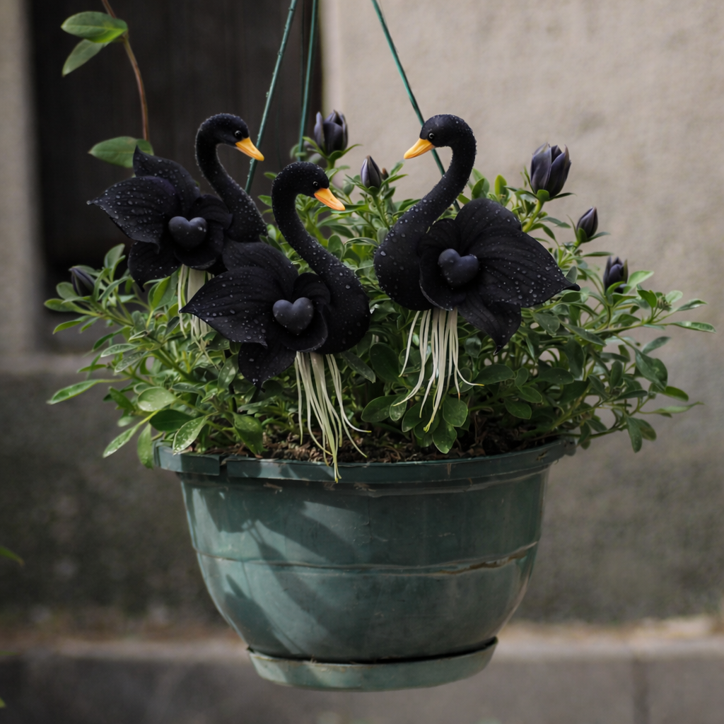 🔥 Jarní výprodej -50%! ✨ Okouzlující květiny "Purple Swan Blossom" – jedinečná kráska pro vaši zahradu