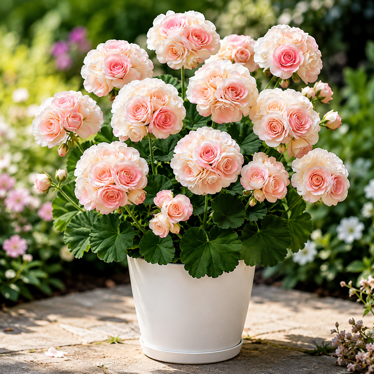 💜 Semínka obřího pelargonie Pom-Pom