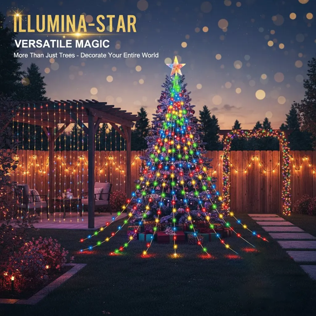 🎁Předčasný vánoční výprodej 50% SLEVA🎄Vánoční osvětlení Starlight Cascade